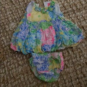 Likely Pulitzer 6-12 months dress and bloomers